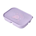 thumbnail image 2 of Caja de Almuerzo de Bento Caja de Almuerzo de Plástico de Compartimento de Fruta, Adecuada para Estudiantes Y Trabajadores de Oficina, Caja de Almuerzo Caliente de Microondas Portátil Caja de Almuerzo, 2 of 3