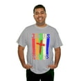 thumbnail image 6 of DJH Apparel | Jesus Saves Christian Unisex Cotton T-shirt, 6 of 7