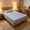 Navy, variant on Gallickan Cool Ice-Silk Fitted Sheet, 47.2x78.7 Inch, Breathable Polyester Bed Cover, 360 Degree Elastic Non-Slip Mattress Protector, Machine Washable, Pink