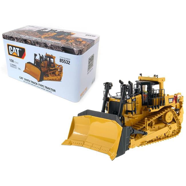 CAT CATERPILLAR 963K TRACK LOADER WITH OPERATOR 1/50 BY DIECAST MASTERS DM85572 