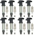 thumbnail image 3 of ECCPP UF543 8 ignition coils wilth 8 iridium Spark Plugs for Cadillac SRX XLR STS DTS 4.6L UF-543 C1559 0541A, 3 of 6