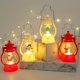 thumbnail image 3 of Nueva decoración navideña, lámpara de viento, luces, lámpara pequeña, luz nocturna, vela electrónica LED, adornos creativos, decoraciones navideñas, 3 of 4