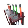 thumbnail image 5 of Carmelli BG2567W Classic Floor Billiard Pool Cue Rack, Antique Walnut, 5 of 5