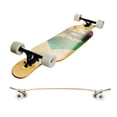 thumbnail image 2 of VOLADOR 42 In. Freeride Longboard Complete Cruiser, Drop Through Deck, Camber concave, Cocktail, 2 of 7