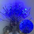 thumbnail image 5 of LED Branch Light Battery Operated Lighted Decorative Willow Twig Lighted Branch Little Twig Power Brown 30 Inch 20 LED for Home Romantic Decoration, Christmas Holiday Party Decor, [1 Pack], 5 of 6