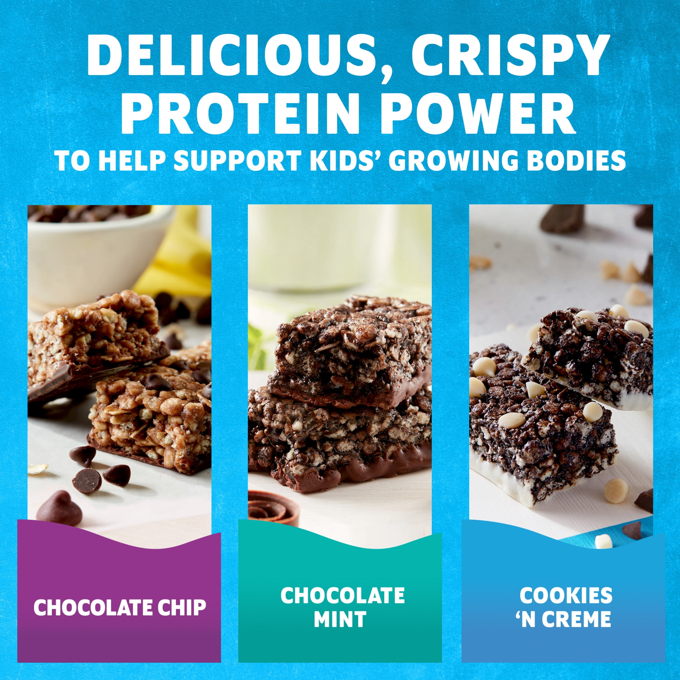Zbar Protein Snack Bars Variety Pack, 3 Flavors, Gluten Free Protein Bars, Snacks for Kids, 30 count