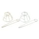 thumbnail image 1 of 2 Piezas Elegantes Para Mujer Soporte Para Moño Pinza Para El Cabello Horquilla Accesorios Para El Cabello Sunnimix clip de la jaula del manguito del pelo para las mujeres, 1 of 8