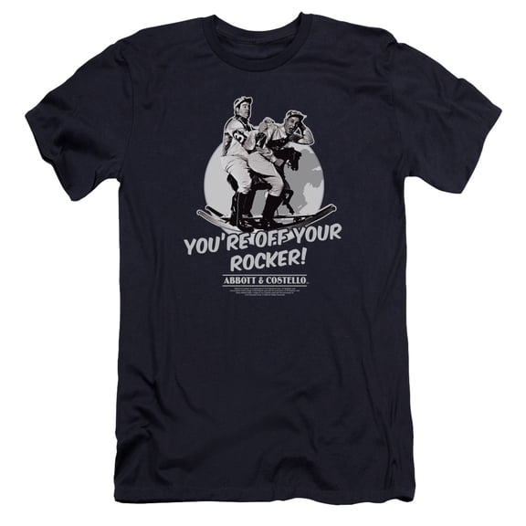 Abbott & Costello - Off Your Rocker - Premium Slim Fit Short Sleeve Shirt - Medium