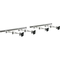 Cotytech HMW-41A2 Wall Mount for Flat Panel Display, Metallic Silver