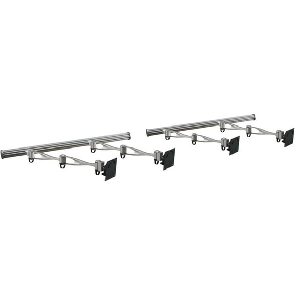 Cotytech HMW-41A2 Wall Mount for Flat Panel Display, Metallic Silver