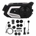 thumbnail image 2 of Auriculares Para Casco De Motocicleta, Intercomunicador Para Casco Con Batería De Larga Duración, Conexión Móvil Wifi, Intercomunicador Para 6 Personas Para Ciclismo, 2 of 7