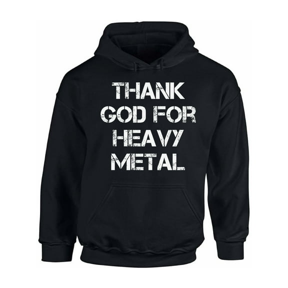 Awkward Styles Thank God for Heavy Metal Unisex Hoodie Christian Hoodie for Him Rock Collection Music Hoodies for Women Religious Sweater for Men Christian Gifts Heavy Metal Unisex Outfit Christianity