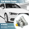 thumbnail image 2 of Bomba de Agua Sustitución 06H121026CF Unique Bargains para Audi A3 A4 A5 A6, 2 of 7