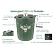 thumbnail image 4 of PREMIUM Large 8 qt - Immergood Ice cream Maker - Stainless Steel - Hand crank, 4 of 4