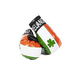 Ireland - Shamrock Mini Boxing Gloves (approx 4")