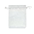 thumbnail image 5 of 50Pcs 21 Color 7X9 9X12 10X15 13X18cm Organza Bags Gift Bag Drawable Jewelry Packing Pouches Can Custom LOGO white 7X9CM, 5 of 6