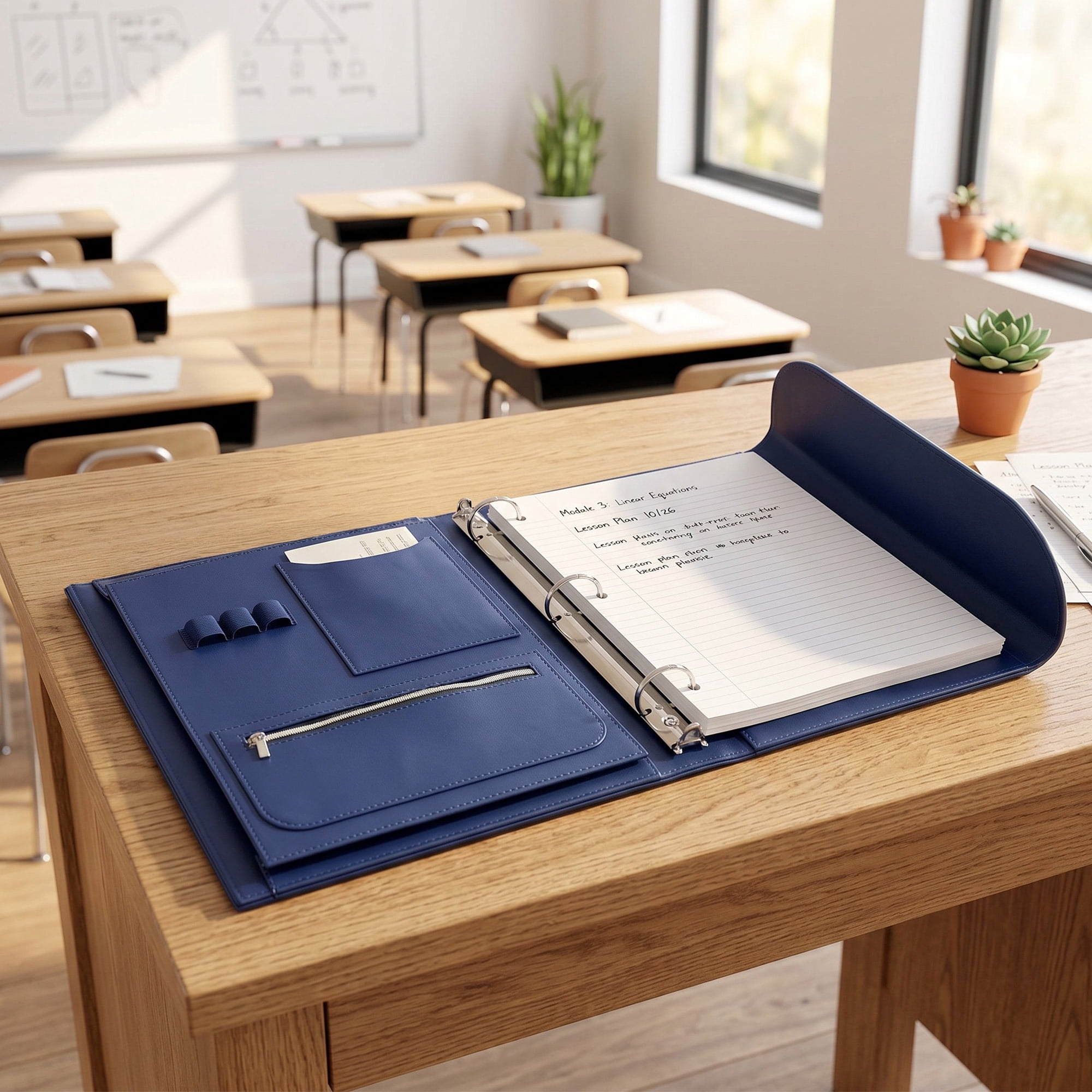 Pen+Gear 1 in Binderfolio, Navy