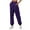 Purple, variant on UJNDER Women's Lined Sweatpants Joggers Workout High Waisted Yoga Pants with Pockets Beige L