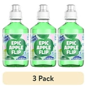 (3 pack) Tum-E Yummies Epic Apple Flip Flavored Water Drink Bottle, 10.1 fl oz