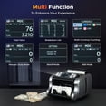 thumbnail image 4 of Mixed Denomination Money Counter for Business Use with Value Counting Features, 4 of 6