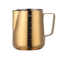 thumbnail image 1 of 550ml Stainless Steel Coffee Milk Frothing Cup Pitcher Jug With Scale, 1 of 5