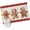 beige, variant on Gingerbread Christmas Entryway Rug 2'x3' Non Slip Front Door Mats, Red Snowflake Golden Winter Xmas Entrance Rugs Indoor Outdoor Carpet, Washable Floor Mats Small Area Rug for Bedroom Kitchen
