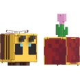 thumbnail image 3 of Minecraft Flippin’ Figs Collection de figurines Échelle de 9, 53 cm Abeille + Pot à fleurs, 3 of 6