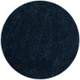 thumbnail image 5 of SAFAVIEH Toronto Deasun Solid Polyester Shag Area Rug, Navy, 3' x 5', 5 of 10