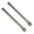 thumbnail image 2 of Minder Research Extension de Tige de Valve TM22303VP; Longueur 4 Pouces; Acier Inoxydable; Poli; Argent; avec Capuchon; Compatible TPMS; Ensemble de 2; Non Recommandé pour Utilisation avec Tiges de Valve en Caoutchouc, 2 of 2