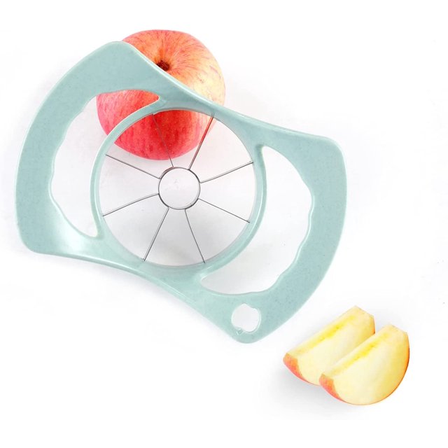 Cortador y descorazonador de manzanas, cortador de manzanas de 8 cuchillas de primera calidad, herramienta para cortar frutas en la cocina Ormromra WMPH-492