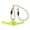 Light Green, variant on LAZIOEGR Twist Swing 360 Degree Rotating Handle Playground Toy for Doorway Backyard Training, Nylon Material Slackline Attachment, 14.57 inches / 37 cm, Light Green Variant