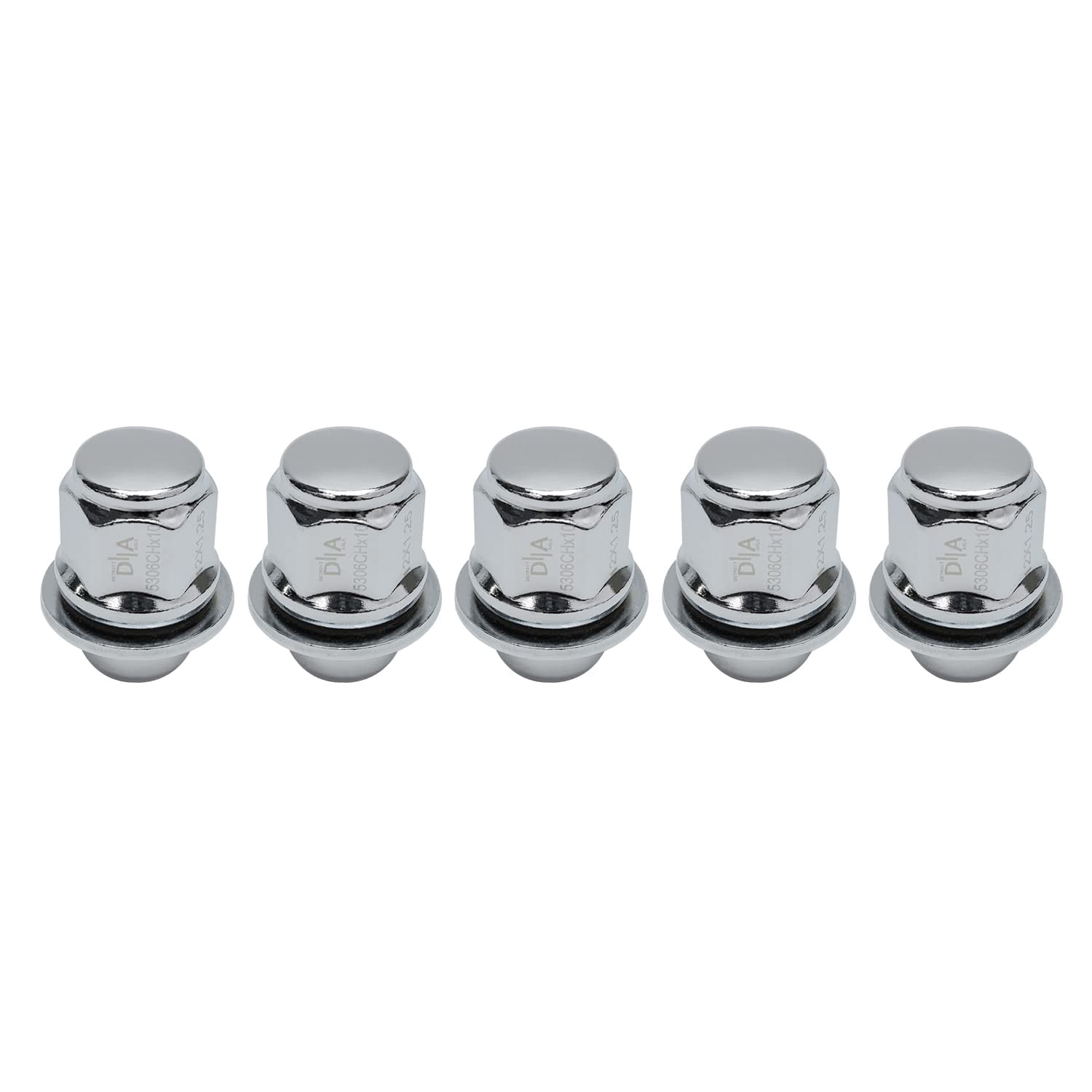 Detroit Axle - 12x1.25 Wheel Lug Nuts for Nissan Altima Maxima Murano Pathfinder Infiniti QX60 JX35 Chrome Wheel Lug Nuts Replacement - 20pc