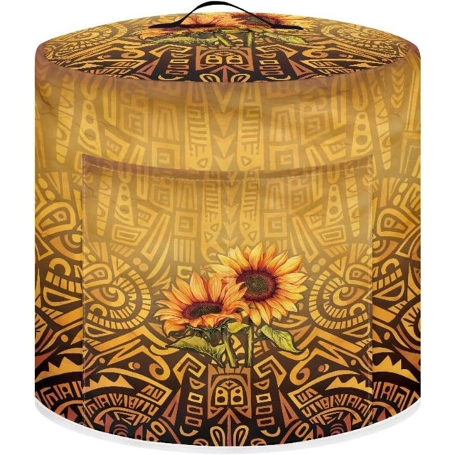 Instant Pot Cover 8 Quart Also Fit for Rice Cooker,Air Fryer and Crock Pot Stain Resistant Washable Cover Keep Appliance Clean Home Decor, Sunflowers-22