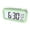Green✫, variant on Aufmer Temperature Version Smart Clock┃ Silent Clock┃ Electronic Clock┃ Light Sensing Alarm Clock┃ Snoozy Student Smart LCD Alarm Clock✫ ,Sleep