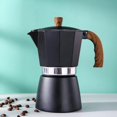 thumbnail image 4 of Abbracc Stovetop Espresso Maker Pot Coffee Brewer Pot Percolator 300ml, 4 of 8