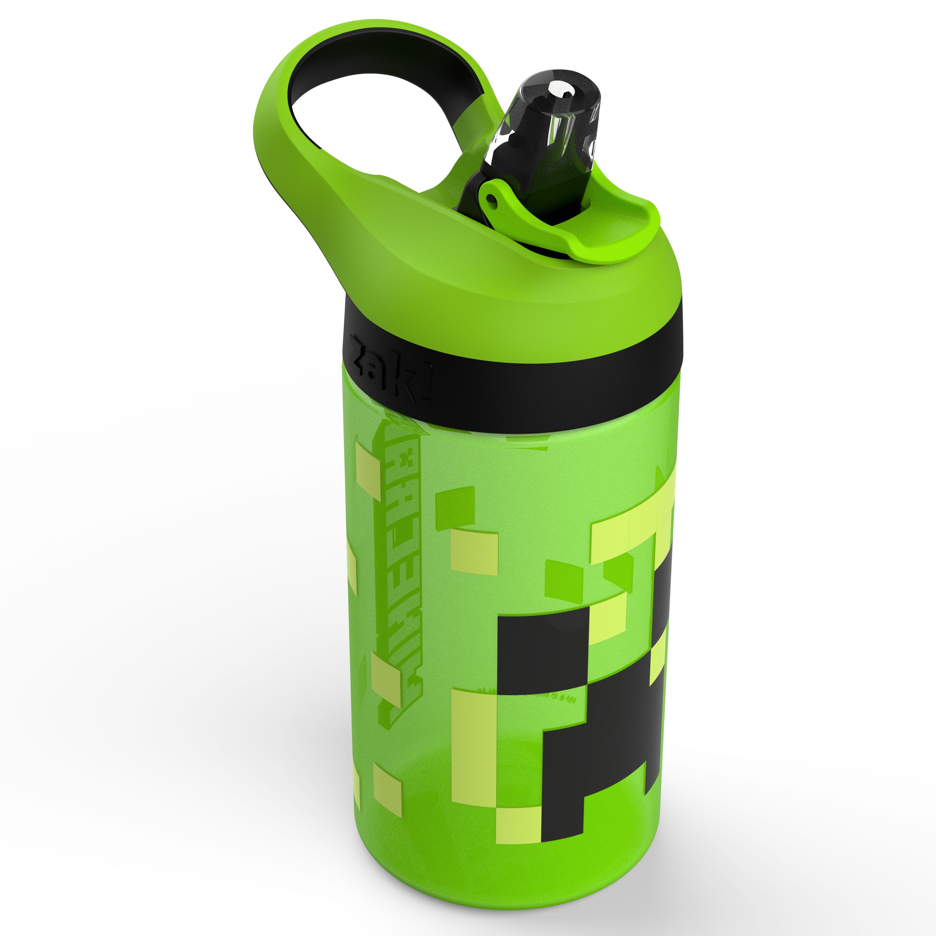 Minecraft Frogs 20 oz Screw Top Water Bottle with Straw