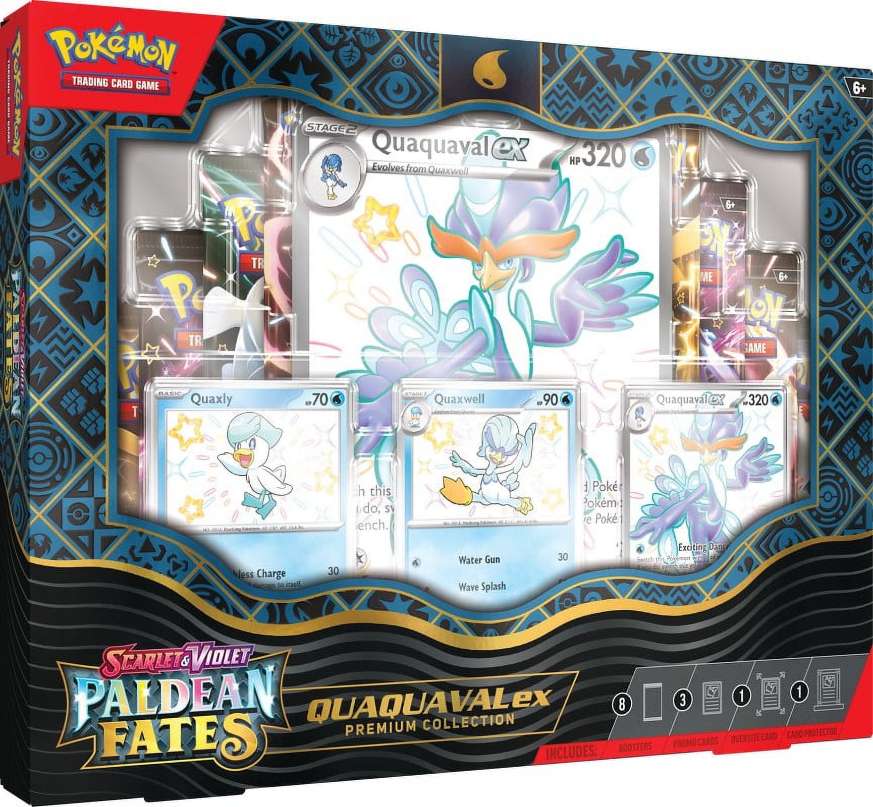 Pokemon Scarlet and Violet Paldean Fates Ex Premium Collection Quaquaval