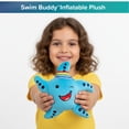 thumbnail image 3 of Aqua Leisure SwimBuddy™ Inflatable Plush Float for Kids - Stan Starfish, 3 of 8