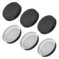 thumbnail image 1 of 6 Pcs Tapas de Tarro Mason, Tapas de Hojalata con Etiqueta para Tarro Mason de Boca Regular, 1 of 7