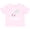 AD-Pink, variant on Inktastic Skier I Love Skiing Girls Baby T-Shirt