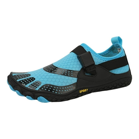 

WILLBEST Mens Slip On Sneakers Wide Width Couple Sports Shoes Outdoor Wading Non Slip Beach Shoes Diving Shoes Swimming Riding Fitness Plus Size Five Fingers Shoes 2024