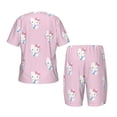 thumbnail image 5 of Hello Kitty Sleepwear Short sleeve Top and Shorts Pajama Summer Pjs 2-Piece Pajama Set, 5 of 8