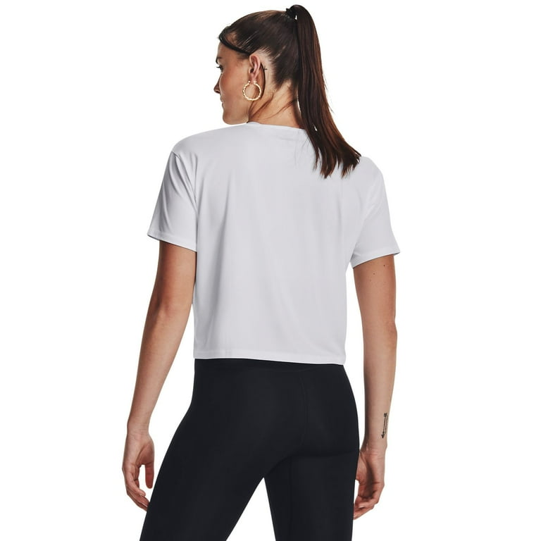 Women's Under Armour Motion Short Sleeve Tee Color: White Halo