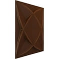 thumbnail image 2 of Ekena Millwork 19 5/8"W x 19 5/8"H Speedwell EnduraWall Decorative 3D Wall Panel, Universal Aged Metallic Rust (12-Pack for 32.04 Sq. Ft.), 2 of 6