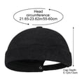 thumbnail image 3 of Jiibva Corduroy Hat Docker Cap for Men Women, Brimless Hats Worker Sailor Cap Beanie Retro Beanie Rolled Cuff Skullcaps with Adjustable, 3 of 7