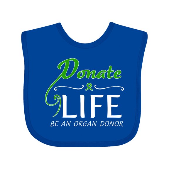 Inktastic Donate Life-be an Organ Donor Boys or Girls Baby Bib