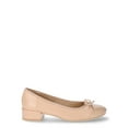 thumbnail image 2 of Time and Tru Women's Ballet Block Heel Pumps, Sizes 6-11, 2 of 7
