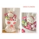 thumbnail image 4 of Oso de peluche con rosas blancas | Regalo de San Valentín para ella | Regalo de cumpleaños y aniversario para el Día de la Madre | Bonita decoración para el hogar y la oficina, 4 of 6