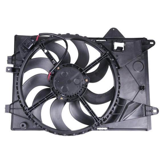ECCPP Fit for 12-17 Chevrolet Sonic 1.8L l4 Radiator AC Condenser Plastic Cooling Fan Fits select: 2012-2017 CHEVROLET SONIC LS