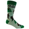 thumbnail image 7 of Men's Bigfoot Hide and Seek Champion Socks Funny Camping Sasquatch Knit Novelty Footwear, 7 of 7